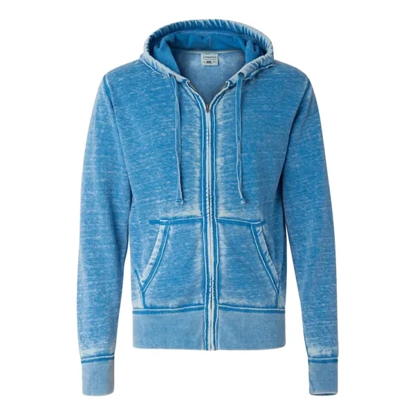 J. America Men's Vintage Zen Fleece Full-Zip Hooded Sweat... - J. America Men's Vintage Zen Fleece Full-Zip Hooded Sweat... - Image 5 of 12