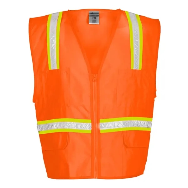 Kishigo Unisex Multi-Pocket Surveyors Vest - Kishigo Unisex Multi-Pocket Surveyors Vest - Image 0 of 2