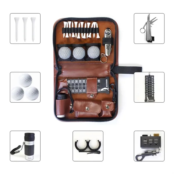 Large Storage Multi-Purpose Golf Accessories Organizer Bag - Large Storage Multi-Purpose Golf Accessories Organizer Bag - Image 2 of 4