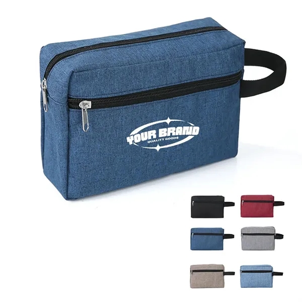 Large-Capacity Waterproof Travel Cosmetic Toiletry Bag - Large-Capacity Waterproof Travel Cosmetic Toiletry Bag - Image 0 of 3
