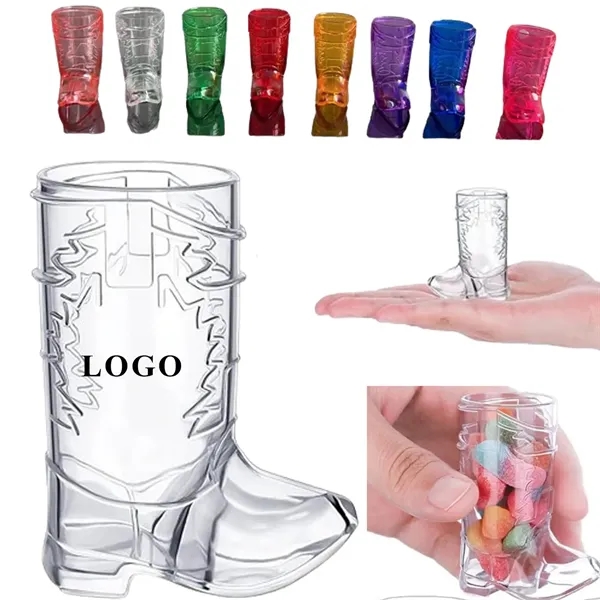 1oz Mini Cowboy Boot Cocktail Shot Glasses MOQ50 - 1oz Mini Cowboy Boot Cocktail Shot Glasses MOQ50 - Image 0 of 4