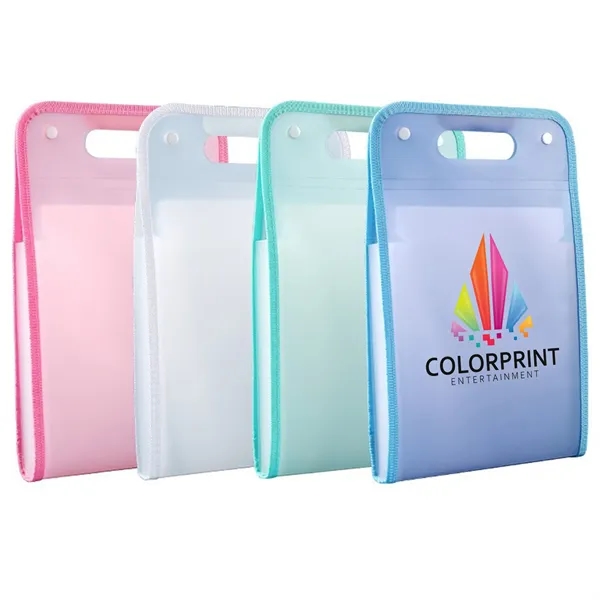 FULL COLOR Waterproof Plastic File Folder - FULL COLOR Waterproof Plastic File Folder - Image 0 of 5
