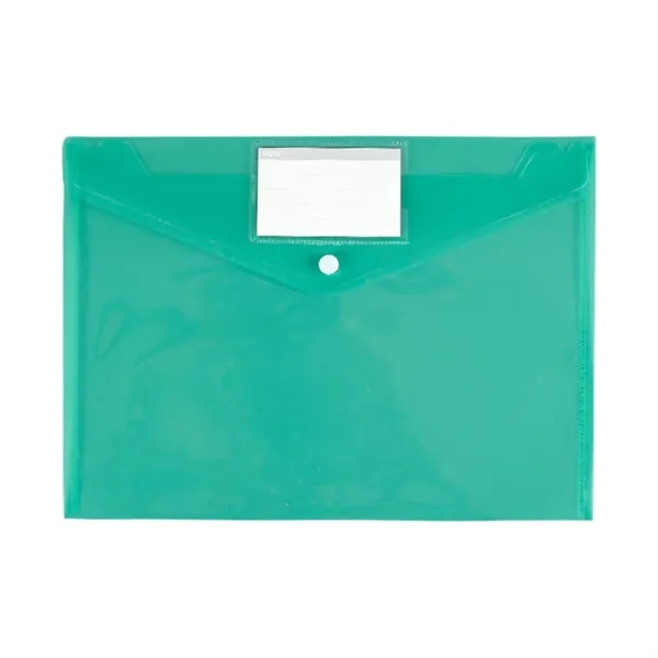 A4 Clear PVC File Folder With Button MOQ50 - A4 Clear PVC File Folder With Button MOQ50 - Image 2 of 12