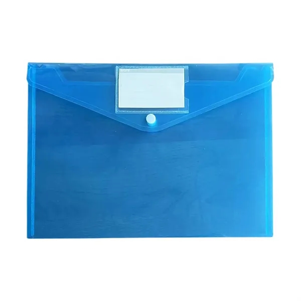 A4 Clear PVC File Folder With Button MOQ50 - A4 Clear PVC File Folder With Button MOQ50 - Image 3 of 12