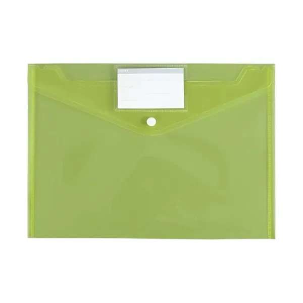 A4 Clear PVC File Folder With Button MOQ50 - A4 Clear PVC File Folder With Button MOQ50 - Image 4 of 12
