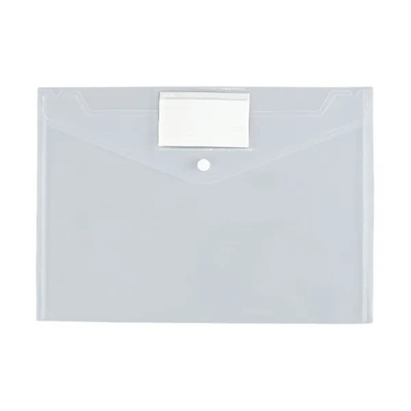 A4 Clear PVC File Folder With Button MOQ50 - A4 Clear PVC File Folder With Button MOQ50 - Image 6 of 12
