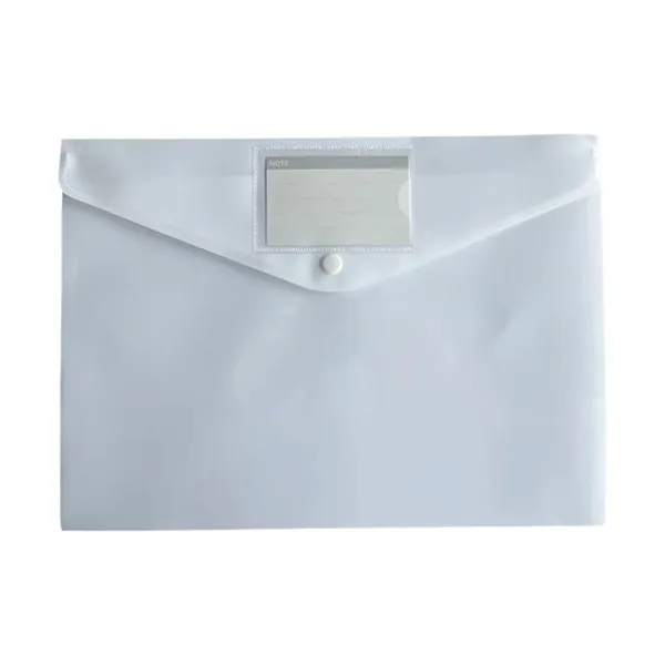 A4 Clear PVC File Folder With Button MOQ50 - A4 Clear PVC File Folder With Button MOQ50 - Image 7 of 12