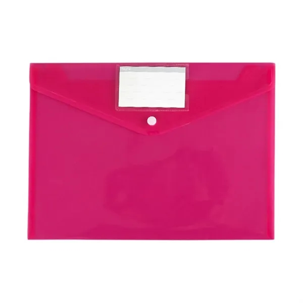 A4 Clear PVC File Folder With Button MOQ50 - A4 Clear PVC File Folder With Button MOQ50 - Image 11 of 12