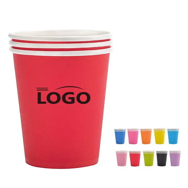 9 oz. colored paper cups - 9 oz. colored paper cups - Image 0 of 2
