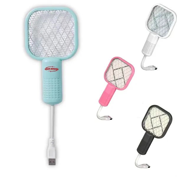 Mini Electric Mosquito Swatter with USB Charging - Mini Electric Mosquito Swatter with USB Charging - Image 1 of 3