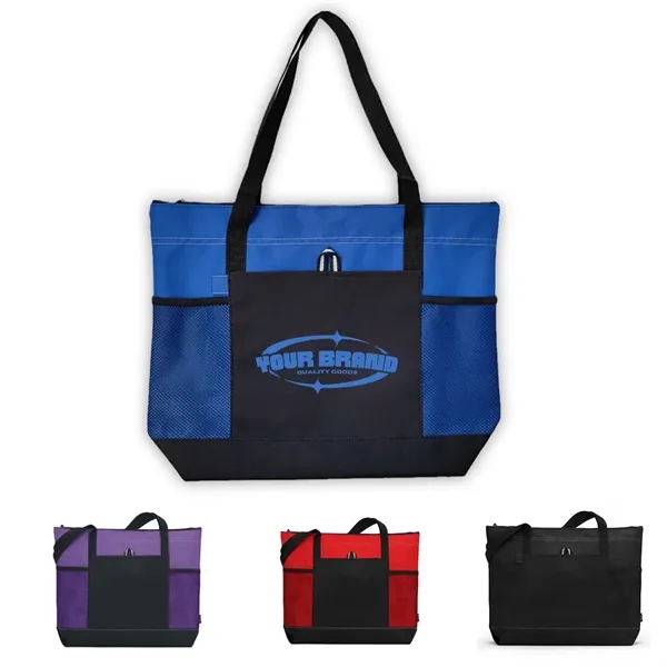 Large Capacity Tote Bag with Handles Style Shoulder Handbag - Large Capacity Tote Bag with Handles Style Shoulder Handbag - Image 0 of 4