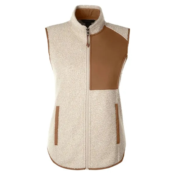 North End Women's Aura Sweater Fleece Vest - North End Women's Aura Sweater Fleece Vest - Image 5 of 6