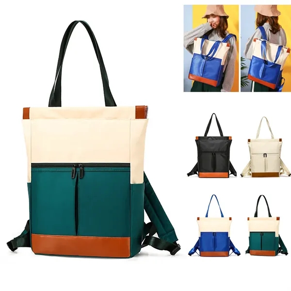 Convertible Tote Backpack Casual Bag - Convertible Tote Backpack Casual Bag - Image 0 of 2
