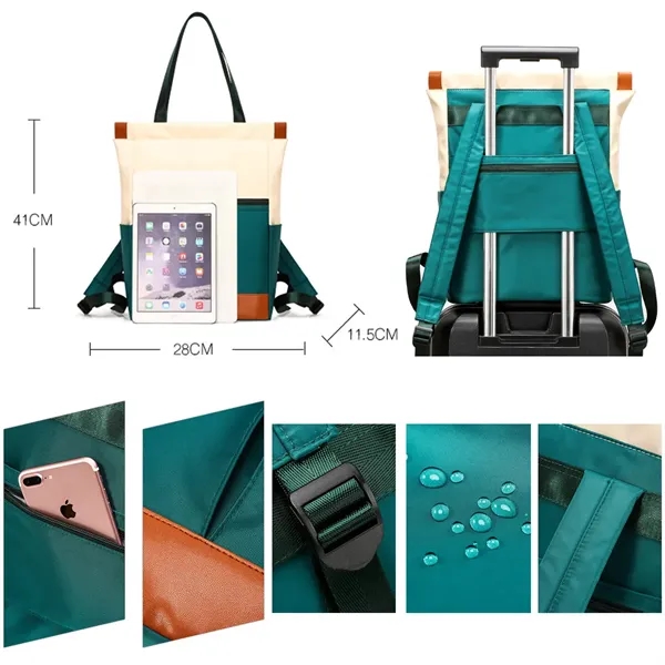 Convertible Tote Backpack Casual Bag - Convertible Tote Backpack Casual Bag - Image 2 of 2