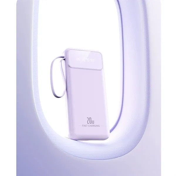 10000mAh Fast Charging Power bank With 4 Cables - 10000mAh Fast Charging Power bank With 4 Cables - Image 7 of 7