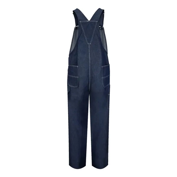 Red Kap Men's Extended Sizes Denim Bib Overall - Red Kap Men's Extended Sizes Denim Bib Overall - Image 2 of 4