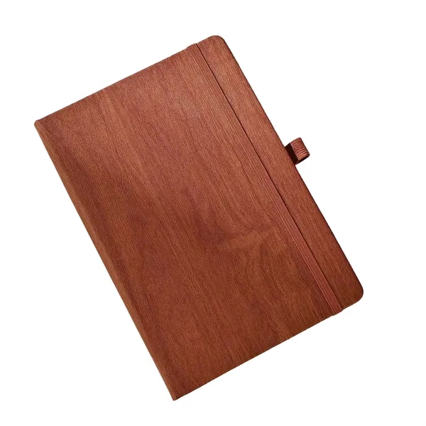 PU Leather Office Notebook w/ Elastic Strap - PU Leather Office Notebook w/ Elastic Strap - Image 3 of 8