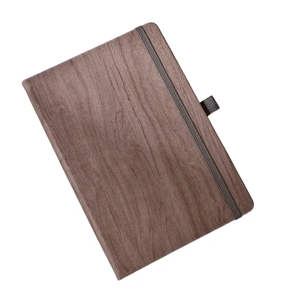 PU Leather Office Notebook w/ Elastic Strap - PU Leather Office Notebook w/ Elastic Strap - Image 4 of 8