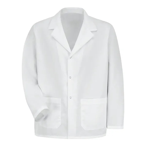 Red Kap Unisex Specialized Lapel Counter Coat - Red Kap Unisex Specialized Lapel Counter Coat - Image 0 of 2