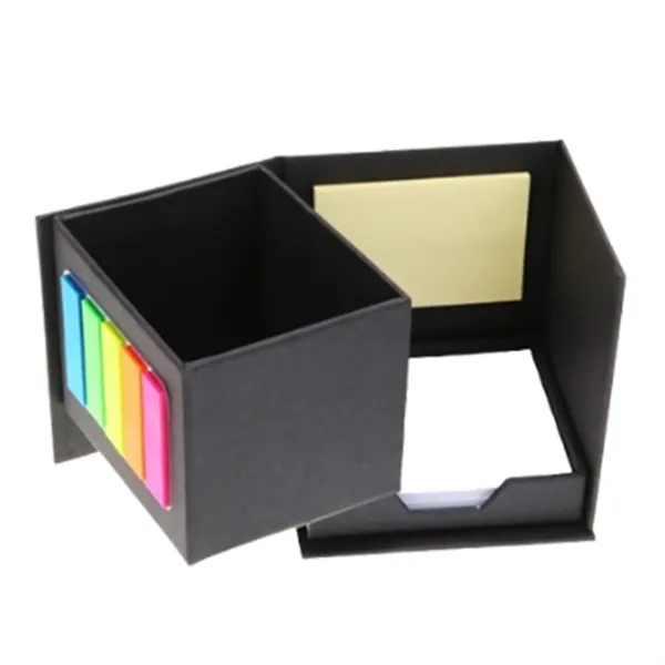 Multifunctional Folding Pen Holder Sticky Note Box - Multifunctional Folding Pen Holder Sticky Note Box - Image 1 of 6