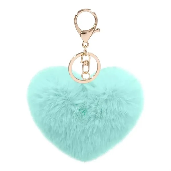 Heart Shape Plush Keychain - Heart Shape Plush Keychain - Image 6 of 18