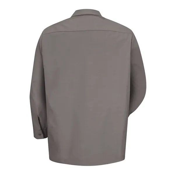 Red Kap Men's Industrial Long Sleeve Work Shirt - Red Kap Men's Industrial Long Sleeve Work Shirt - Image 18 of 58