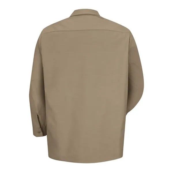 Red Kap Men's Industrial Long Sleeve Work Shirt - Red Kap Men's Industrial Long Sleeve Work Shirt - Image 24 of 58