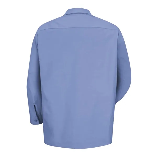 Red Kap Men's Industrial Long Sleeve Work Shirt - Red Kap Men's Industrial Long Sleeve Work Shirt - Image 26 of 58