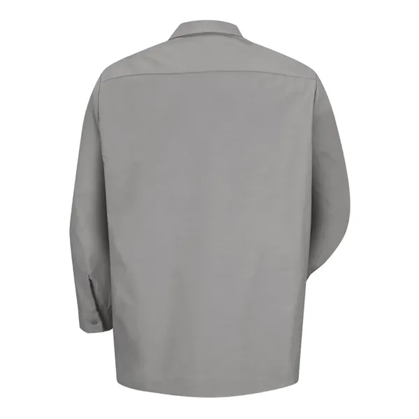 Red Kap Men's Industrial Long Sleeve Work Shirt - Red Kap Men's Industrial Long Sleeve Work Shirt - Image 30 of 58