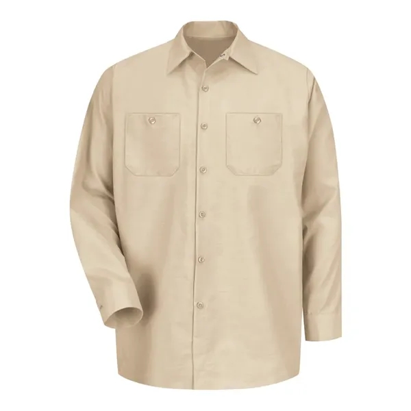 Red Kap Men's Industrial Long Sleeve Work Shirt - Red Kap Men's Industrial Long Sleeve Work Shirt - Image 31 of 58