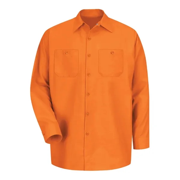 Red Kap Men's Industrial Long Sleeve Work Shirt - Red Kap Men's Industrial Long Sleeve Work Shirt - Image 41 of 58