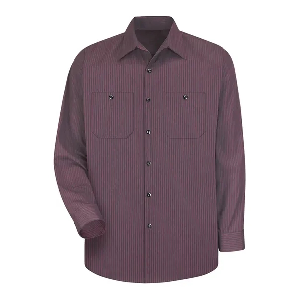 Red Kap Men's Industrial Long Sleeve Work Shirt - Red Kap Men's Industrial Long Sleeve Work Shirt - Image 47 of 58