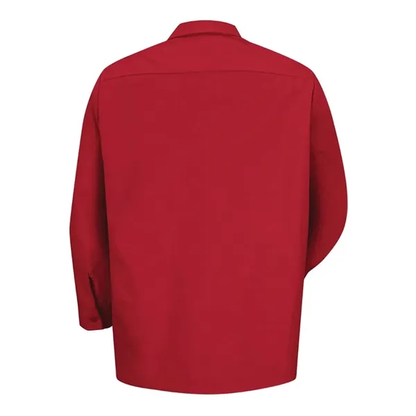 Red Kap Men's Industrial Long Sleeve Work Shirt - Red Kap Men's Industrial Long Sleeve Work Shirt - Image 50 of 58