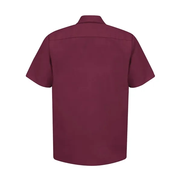 Red Kap Men's Industrial Short Sleeve Work Shirt - Red Kap Men's Industrial Short Sleeve Work Shirt - Image 6 of 56