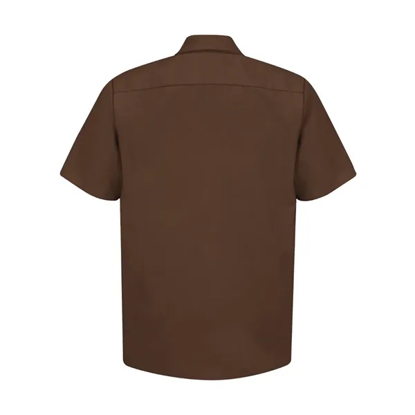 Red Kap Men's Industrial Short Sleeve Work Shirt - Red Kap Men's Industrial Short Sleeve Work Shirt - Image 12 of 56