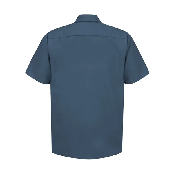 Red Kap Men's Industrial Short Sleeve Work Shirt - Red Kap Men's Industrial Short Sleeve Work Shirt - Image 14 of 56
