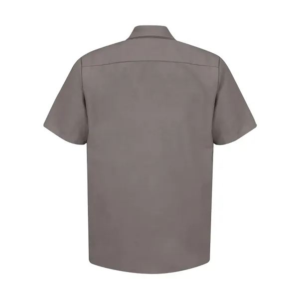 Red Kap Men's Industrial Short Sleeve Work Shirt - Red Kap Men's Industrial Short Sleeve Work Shirt - Image 18 of 56
