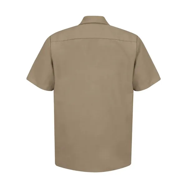 Red Kap Men's Industrial Short Sleeve Work Shirt - Red Kap Men's Industrial Short Sleeve Work Shirt - Image 23 of 56