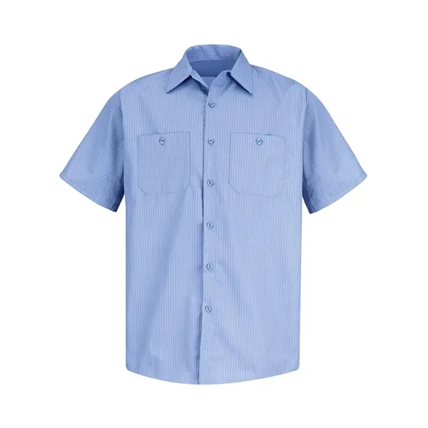Red Kap Men's Industrial Short Sleeve Work Shirt - Red Kap Men's Industrial Short Sleeve Work Shirt - Image 33 of 56