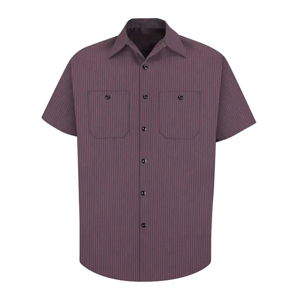 Red Kap Men's Industrial Short Sleeve Work Shirt - Red Kap Men's Industrial Short Sleeve Work Shirt - Image 47 of 56