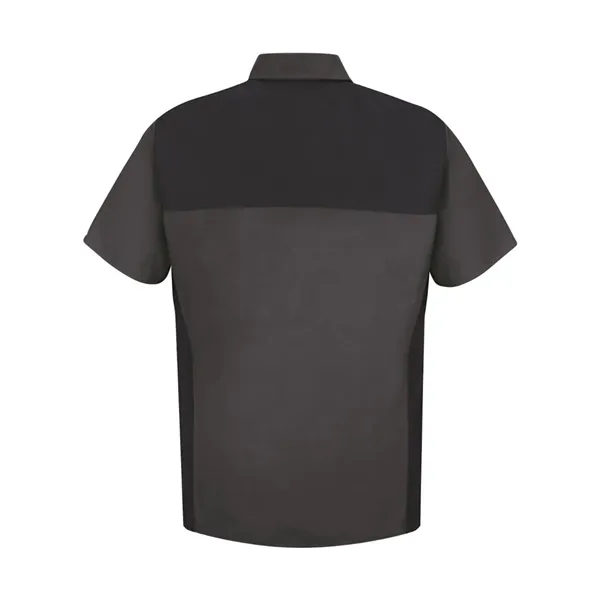 Red Kap Men's Short Sleeve Motorsports Shirt - Red Kap Men's Short Sleeve Motorsports Shirt - Image 4 of 10