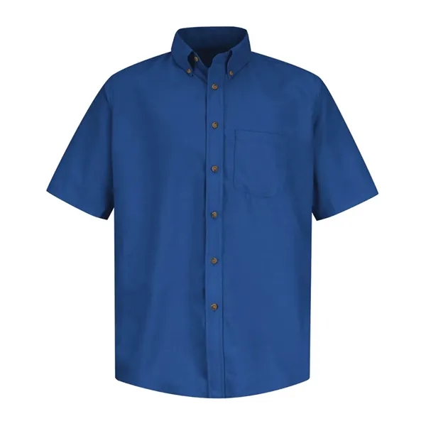 Red Kap Men's Poplin Short Sleeve Dress Shirt - Red Kap Men's Poplin Short Sleeve Dress Shirt - Image 0 of 18