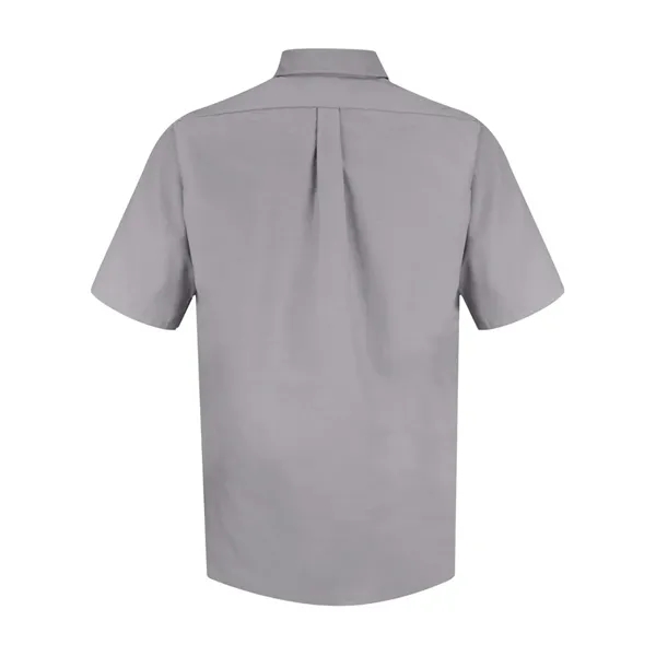 Red Kap Men's Poplin Short Sleeve Dress Shirt - Red Kap Men's Poplin Short Sleeve Dress Shirt - Image 16 of 18