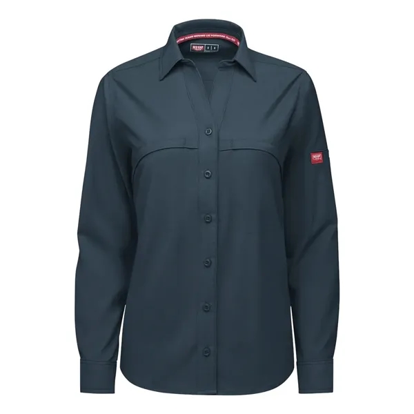 Red Kap Women's Cooling Long Sleeve Work Shirt - Red Kap Women's Cooling Long Sleeve Work Shirt - Image 1 of 6