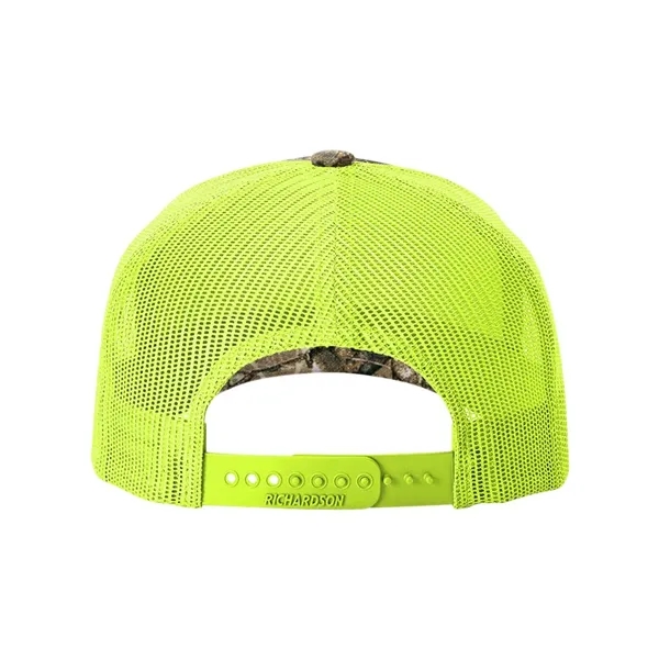 Richardson Five-Panel Printed Trucker Cap - Richardson Five-Panel Printed Trucker Cap - Image 54 of 72