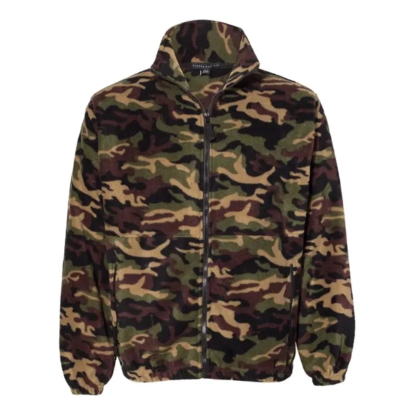 Sierra Pacific Men's Fleece Full-Zip Jacket - Sierra Pacific Men's Fleece Full-Zip Jacket - Image 7 of 19