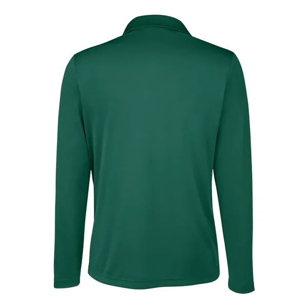 Team 365 Women's Zone Performance Long Sleeve Polo - Team 365 Women's Zone Performance Long Sleeve Polo - Image 6 of 12