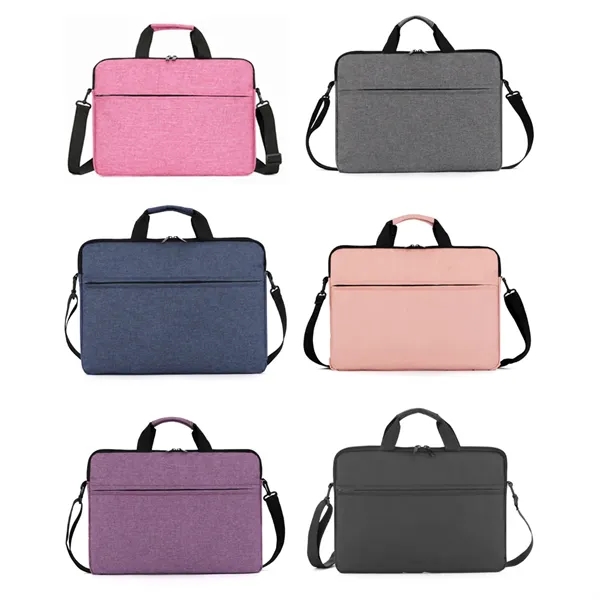 17 Inch Laptop Briefcase with Handle - 17 Inch Laptop Briefcase with Handle - Image 2 of 8