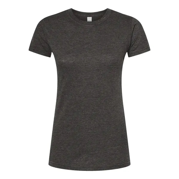 Tultex Women's Poly-Rich T-Shirt - Tultex Women's Poly-Rich T-Shirt - Image 8 of 28