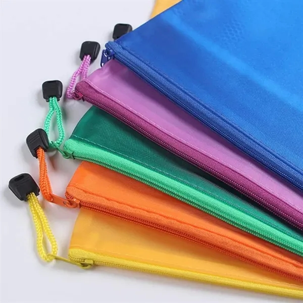Durable A4 Mesh Zipper Document Bag for Organization - Durable A4 Mesh Zipper Document Bag for Organization - Image 4 of 6